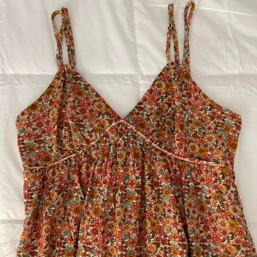 Multicolored Floral Summer Dress